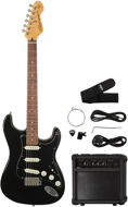 Electric Guitar VINTAGE V60 Coaster Pack Gloss Black - Elektrická kytara