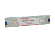 Satya Indian Scented Sticks Schrinivas White Sage 15 g - Incense Sticks