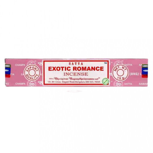 Satya Indian scented sticks Schrinivas Exotic Romance 15 g - Incense Sticks - Main image