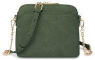 VUCH Fossy Mini Suede Green - Handbag