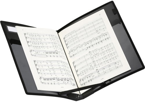 VIQUEL Vocalyz Crescendo složky na notové sešity A4, černé - Document Folder - Main image