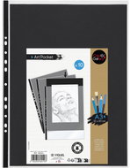 VIQUEL Creativ Gallery prezentační kapsa A3, černý papír - balení 10 ks - Sheet Potector