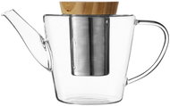 VIVA SCANDINAVIA Infusion Teapot with wooden lid 1,2 l brown - Tea Kettle
