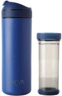 VIVA SCANDINAVIA RECHARGE ANYTIME Thermo mug with infuser 460 ml royal blue - Thermal Mug