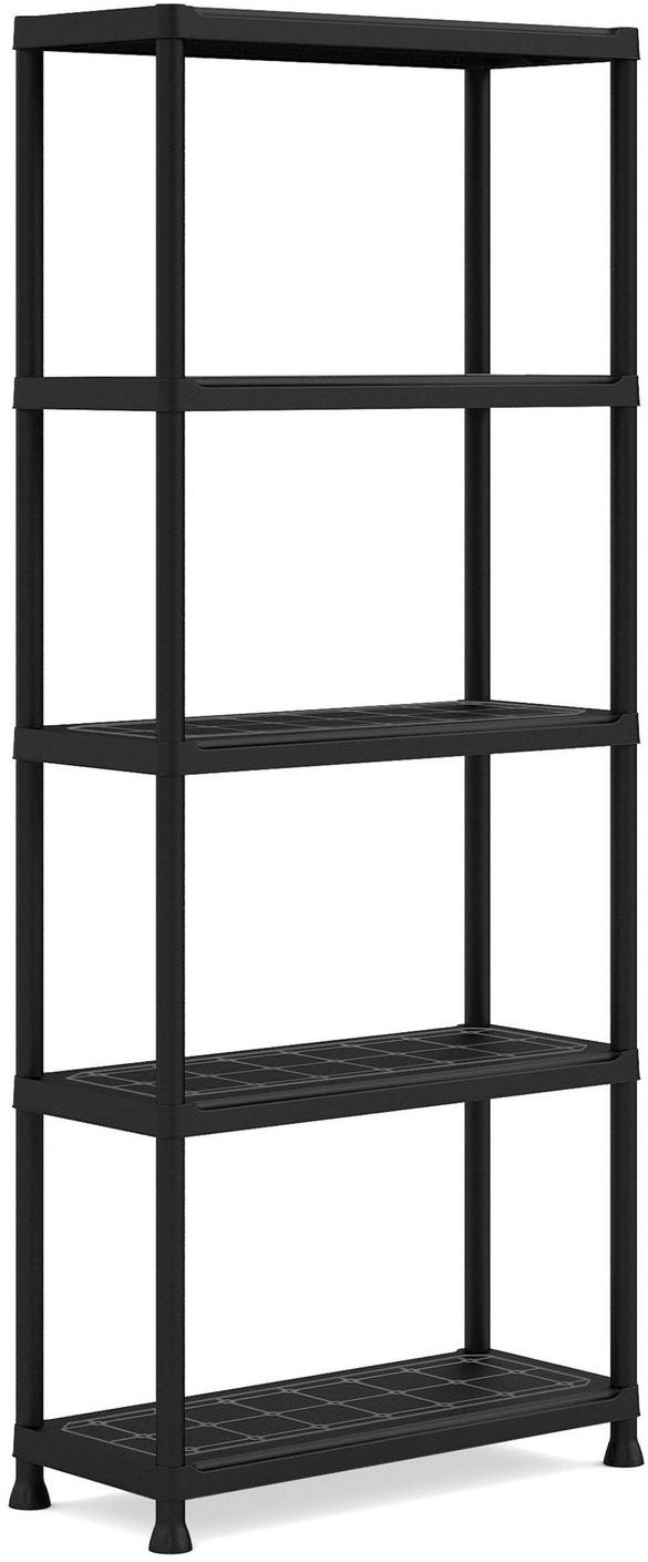KIS TRIBAC 75/5 Műanyag polcrendszer, 176×75×32 cm