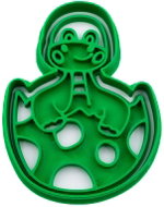 Vykrojto Dino in egg 63 × 81 mm, dino - Cookie Cutter