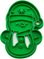 Vykrojto Snowman 2, 65 × 86 mm, Christmas - Cookie Cutter
