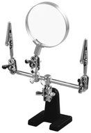 VELAMP LE036 Lupa se stojánkem a nastavitelnými klipy - Magnifying Glass