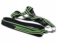 Verk 19126 Nylon with leash 125 × 1,5 cm green - Harness