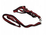 Verk 19114 Nylon with leash 125 × 1.5 cm red - Harness