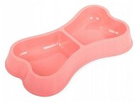 Verk 19113 for dogs and cats double, pink - Dog Bowl