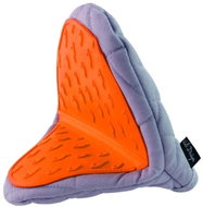 Vialli Design Livio Low potholder with silicone grey-orange - Oven Mitt