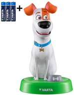 Varta 15641 - LED Children's Lamp, THE SECRET LIFE OF PETS, LED/3xAAA - Table Lamp