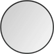 VidaXL Nástenné zrkadlo čierne 60 cm - Zrkadlo