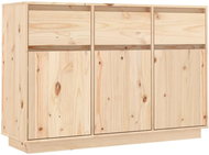 SHUMEE Příborník 110 × 34 × 75 cm masivní borové dřevo - Příborník