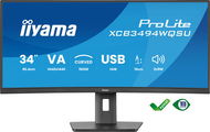 34" iiyama ProLite XCB3494WQSU-B1 - Monitor