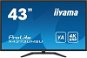 43" iiyama ProLite X4373UHSU-B1 - LCD monitor