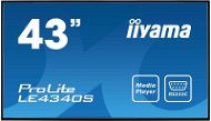 43" iiyama ProLite LE4340S-B1 - Large-Format Display