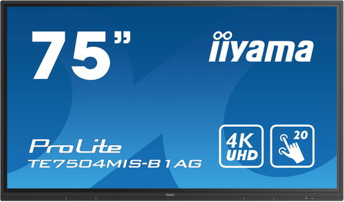 75“ iiyama ProLite TE7504MIS-B1AG - Large-Format Display - Hauptbild