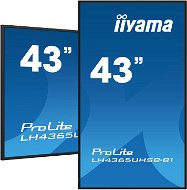 43" iiyama ProLite LH4365UHSB-B1 - Large-Format Display