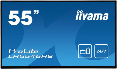 55" iiyama LH5546HS-B1 - Large-Format Display - Main image