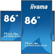 86" iiyama ProLite LH8642UHS-B1: - Veľkoformátový displej