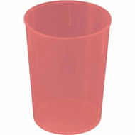 Waca Kelímek plast 250 ml, červený - Drinking Cup