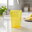 Plastic cup 250 ml, yellow