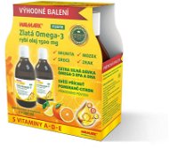 Golden Omega-3 FORTE Fish Oil 1500 mg
2x250ml - Omega 3