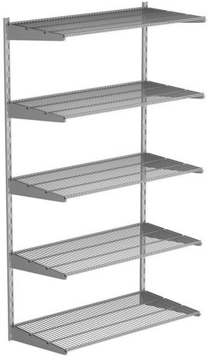 Walteco Wall Shelf Assembly Single, 1500 × 830 mm, silver - Shelving Unit - Main image