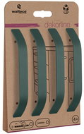 Walteco Set of furniture handles Lugano 128 mm, matt green, 4 pcs - Grip Handle