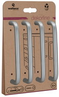 Walteco Set of furniture handles Gissi 128 mm, matt chrome, 4 pcs - Grip Handle