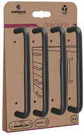 Walteco Set of furniture handles Gissi spacing 128 mm, mat black, 4 pcs - Grip Handle