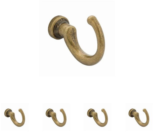 Walteco Věšák Brent II, antik mosaz, 5 ks - Coat Hanger - Main image