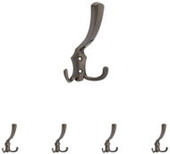 Walteco Věšák Romana I, černý nikl, 5 ks - Coat Hanger