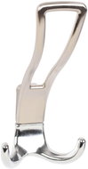 Walteco Monde I, broušený saténový nikl/chrom - Coat Hanger