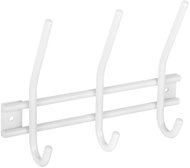 Walteco Věšáková lišta 3 háky, bílá - Coat Hanger