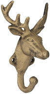 Walteco Věšák Jelen, zlatý, litina - Coat Hanger