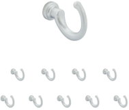 Walteco Věšák Brent I, matný chrom, 10 ks - Coat Hanger
