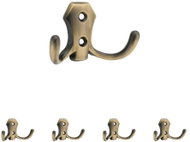 Walteco Věšák Romana II, bronz, 5 ks - Coat Hanger