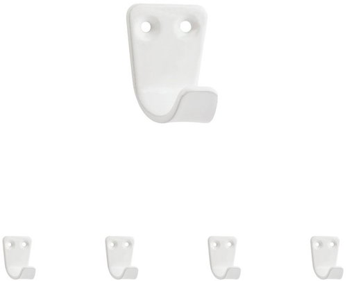 Walteco Věšák malý, bílý, 5 ks - Coat Hanger - Main image