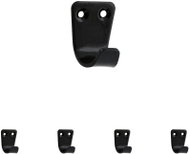 Walteco Věšák malý, matná černá, 5 ks - Coat Hanger