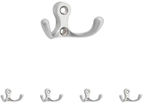 Walteco Romero II Hanger, Matte Chrome, 5pcs - Coat Hanger - Main image