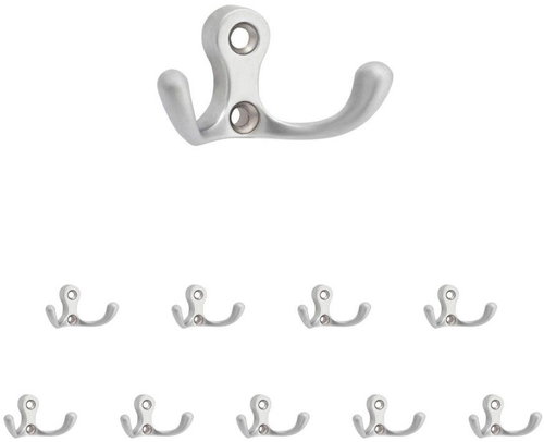 Walteco Romero II Hanger, Matte Chrome, 10pcs - Coat Hanger - Main image