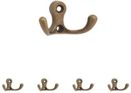 Walteco Věšák Romero II, antik mosaz, 5 ks - Coat Hanger