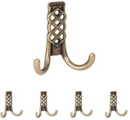 Walteco Věšák Borneo II, antik mosaz, 5 ks - Coat Hanger