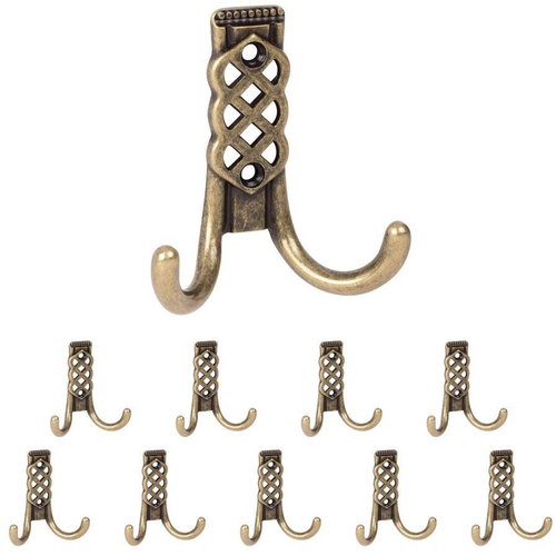 Walteco Věšák Borneo II, antik mosaz, 10 ks - Coat Hanger - Main image