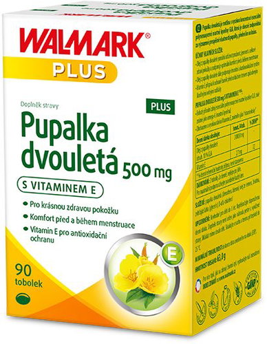 Walmark Dandelion 500mg PLUS 90 capsules - Evening Primrose Oil - Main image