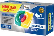 WASH&FREE Universal 30 + 5 ks - Kapsle na praní