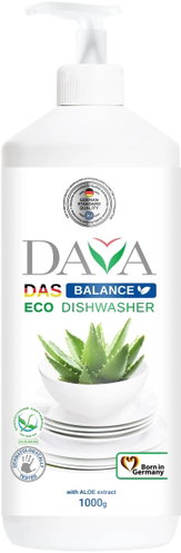 DAVA BALANCE Dishwashing detergent with aloe extract 1 l - Dish Soap - Main image
